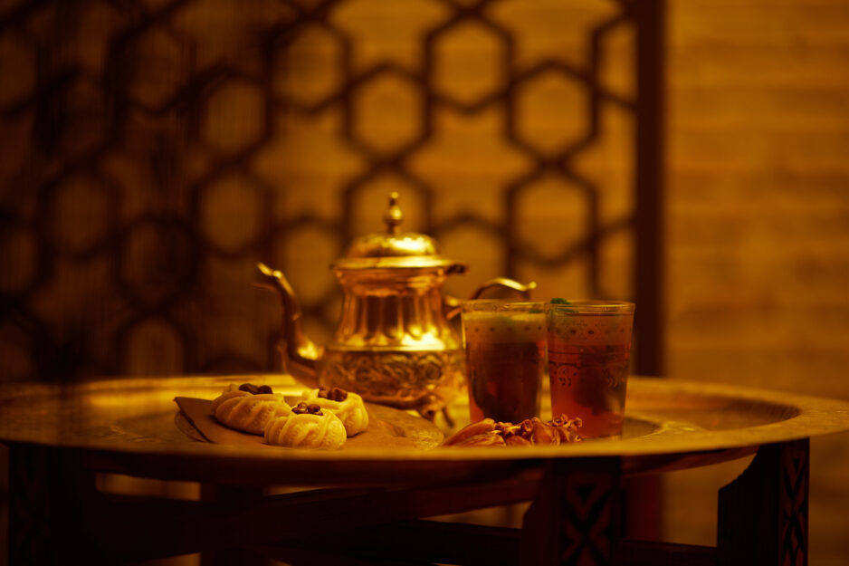 Mesa de te-Spa Hammam Farasha Barcelona