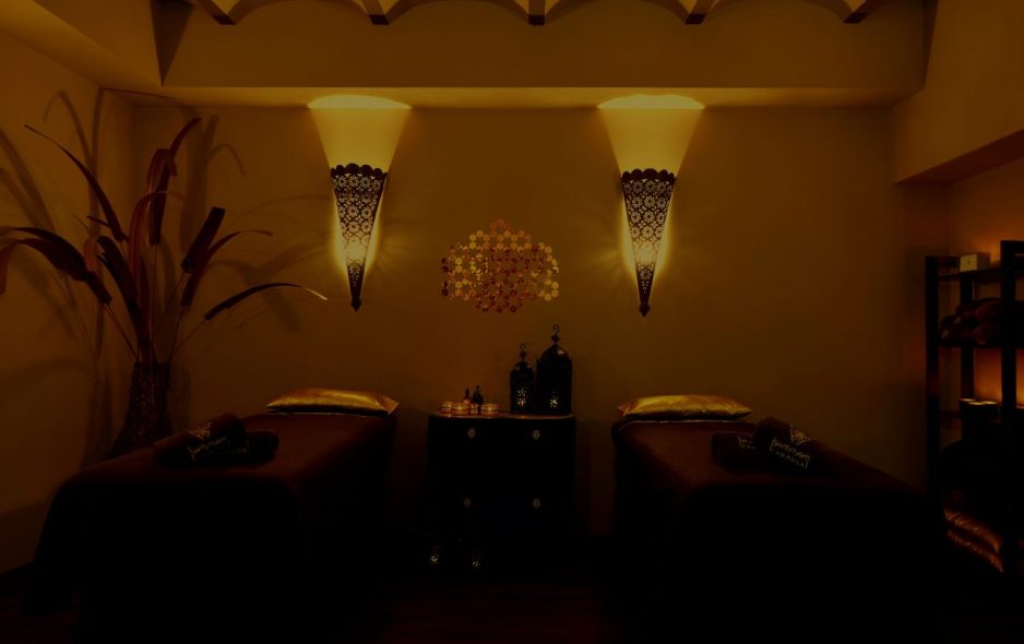 Sala masaje-Spa Hammam Farasha Barcelona